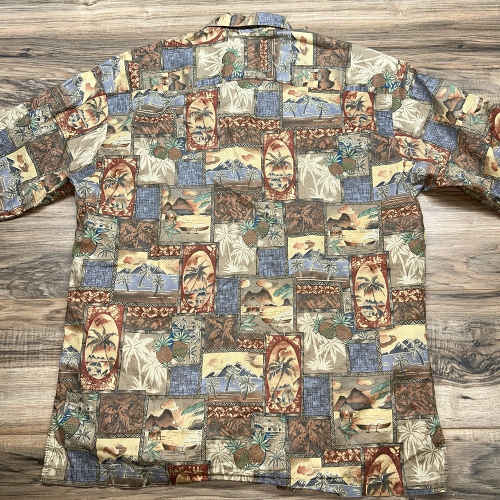 Tori Richard Honolulu Button Up Short Sleeve Men's Medium, Hawaiin - Picture 7 of 7